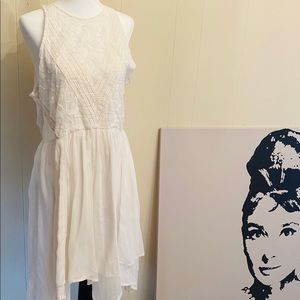 NWOT Abercrombie and Fitch Ivory summer sun dress